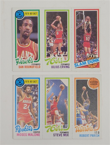 Collection of 1980-81 Topps Basketball Cards