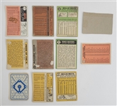 Lot of 11 Vintage Willie Mays Cards