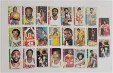 Collection of 1976-77 Topps Basketball Cards