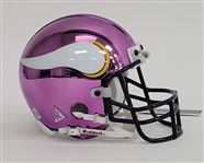 Daunte Culpepper Autographed Minnesota Vikings Chrome Mini Helmet