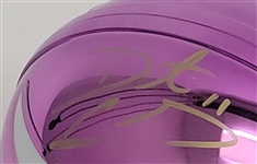 Daunte Culpepper Autographed Minnesota Vikings Chrome Mini Helmet
