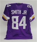 Irv Smith Jr. Autographed Custom Jersey Beckett