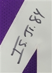 Irv Smith Jr. Autographed Custom Jersey Beckett