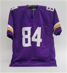 Irv Smith Jr. Autographed Custom Jersey Beckett