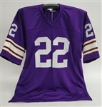 Paul Krause Autographed Custom Jersey Beckett