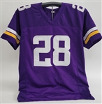 Adrian Peterson Autographed Custom Jersey Beckett