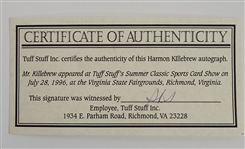 Harmon Killebrew Autographed Starting Lineup Cooperstown Collection Figure & Sports Impressions Figure