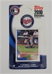 Minnesota Twins 2010 Team Card Set & Torii Hunter Mini Statue
