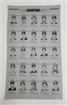 Lot of 2 Kirby Puckett & 1987 Minnesota Twins Printing Plates