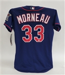Justin Morneau Autographed Authentic Minnesota Twins Jersey MLB