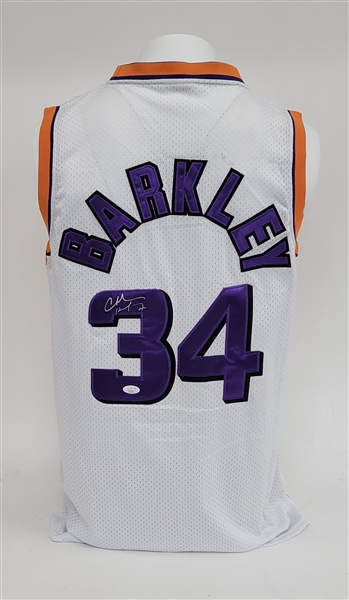 Charles Barkley Autographed Phoenix Suns Authentic Adidas 93-94 +2 Length Jersey JSA