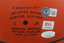 Kobe Bryant Autographed 2001 NBA Finals Basketball Signed by Kobe June 22nd, 2001 Triple Authenticated w/ PSA/DNA Beckett & JSA LOA’s