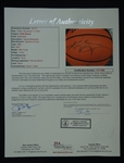 Kobe Bryant Autographed 2001 NBA Finals Basketball Signed by Kobe June 22nd, 2001 Triple Authenticated w/ PSA/DNA Beckett & JSA LOA’s