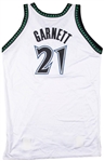 Kevin Garnett 2005-06 Timberwolves Game Used Jersey Worn on April 2nd 2006 vs. Golden State Warriors w/Timberwolves LOA