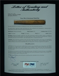 Tony Oliva c. 1966-68 Early Career Minnesota Twins Game Used Bat PSA/DNA GU 8