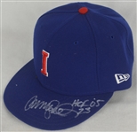 Ryne Sandberg 2010 Cubs Game Used & Autographed Hat w/Dave Miedema LOA