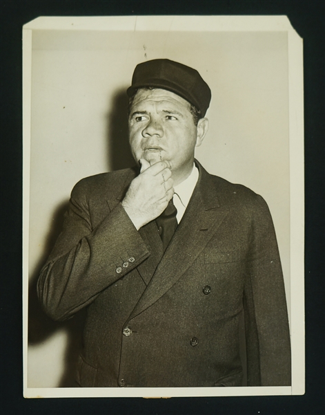 Babe Ruth Rare c. 1930s Original Photograph