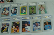 Baseball, Football & Basketball Graded Card Collection w/Frank Thomas 1990 Rookie PSA