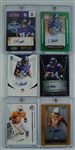 Cordarelle Patterson Lot of 6 Autographed Limited Edition Rookie Insert Cards