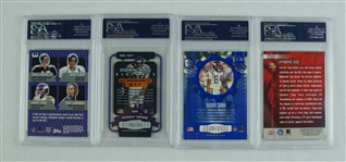 Randy Moss Lot of 4 PSA Graded Football Cards