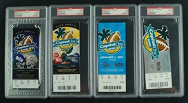 Capital One Bowl Lot of 4 PSA Graded Tickets