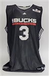Brandon Jennings 2009 Milwaukee Bucks Game Used Summer League Jersey w/ Dave Miedema LOA