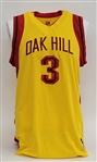 Brandon Jennings 2007-08 Oak Hill Academy Game Used Jersey w/ Dave Miedema LOA