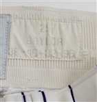 Don Baylor's Lot of 3 Pairs of Game Used Pants w/ Baylor Letters of Provenance