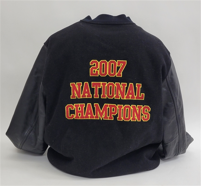 Brandon Jennings Oak Hill Academy 2007 National Champions Letterman Jacket