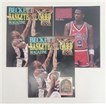 Lot of 3 Beckett Basketball Magazines