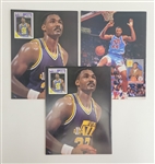 Lot of 3 Beckett Basketball Magazines 1990 & 1991 w/ Michael Jordan