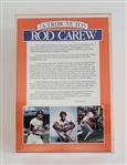 Rod Carew 1991 Wheaties Box LE #302/1000 w/ Acrylic Case