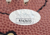 Paul Hornung Autographed Official NFL Football JSA