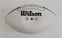 Fran Tarkenton Autographed Football JSA