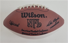 Fran Tarkenton Autographed Football JSA