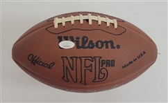 Otto Graham Autographed & HOF Inscribed Football JSA