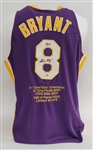Kobe Bryant Autographed 2000-01 Mitchell & Ness NBA Finals Los Angeles Lakers Jersey LE #2/8 PSA/DNA & Beckett LOA