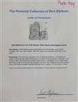 Bert Blyleven 1993 Game Used & Autographed Pants w/ Photocopied Blyleven Letter of Provenance