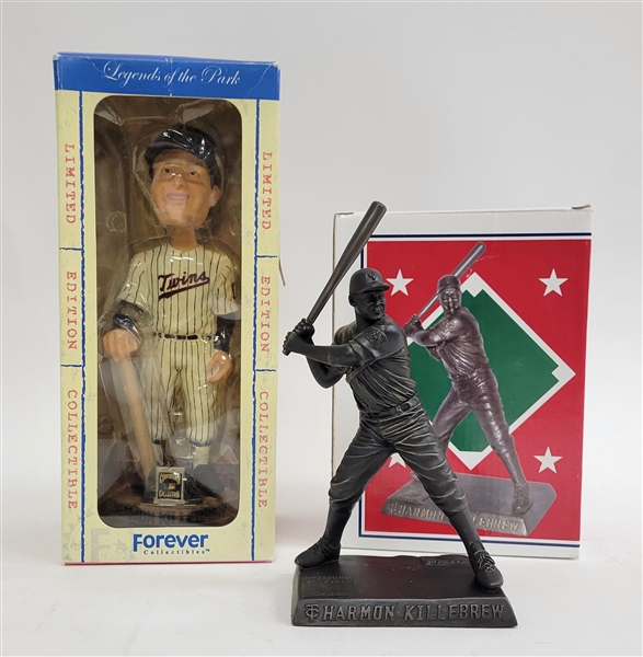 Harmon Killebrew Forever Bobblehead Doll & Pepsi-Cola Statue