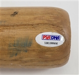George Brett c. 1988-89 Kansas City Royals Game Used & Autographed Inscribed Bat PSA/DNA GU 9.5