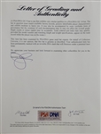 George Brett c. 1988-89 Kansas City Royals Game Used & Autographed Inscribed Bat PSA/DNA GU 9.5