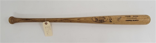Kirby Puckett 1987 Minnesota Twins Game Used & Autographed Bat PSA DNA GU 7.5 w/ Beckett LOA *RARE Bat From 1st World Series Championship Season*