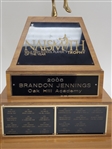 Brandon Jennings' 2008 Naismith Male High School Player of the Year Trophy