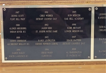 Brandon Jennings' 2008 Naismith Male High School Player of the Year Trophy