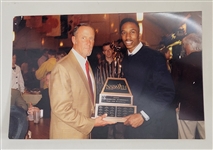 Brandon Jennings' 2008 Naismith Male High School Player of the Year Trophy