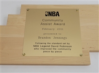 Brandon Jennings' 2011 NBA Community Assist Award