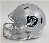 Bo Jackson Autographed Oakland Raiders Full Size Replica Helmet Beckett