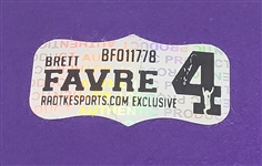 Brett Favre Autographed Minnesota Vikings Full Size Replica Helmet