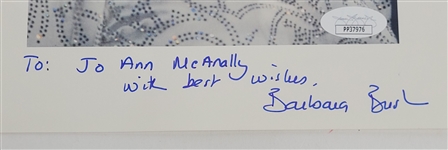 Barbara Bush Autographed 8x10 Photo JSA