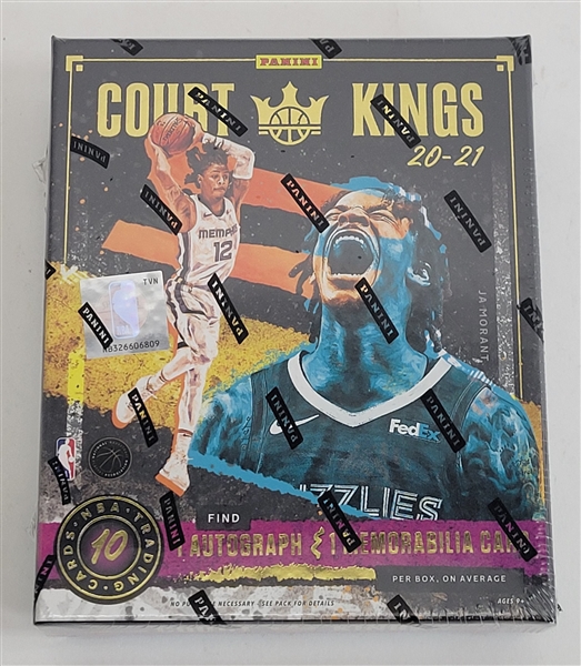 Factory Sealed 2020-21 Panini Court Kings Basketball Hobby Box